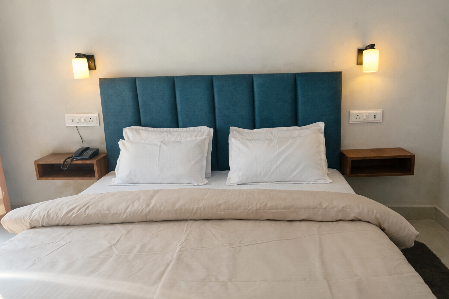 Comfortable Bedroom with Modern Amenities