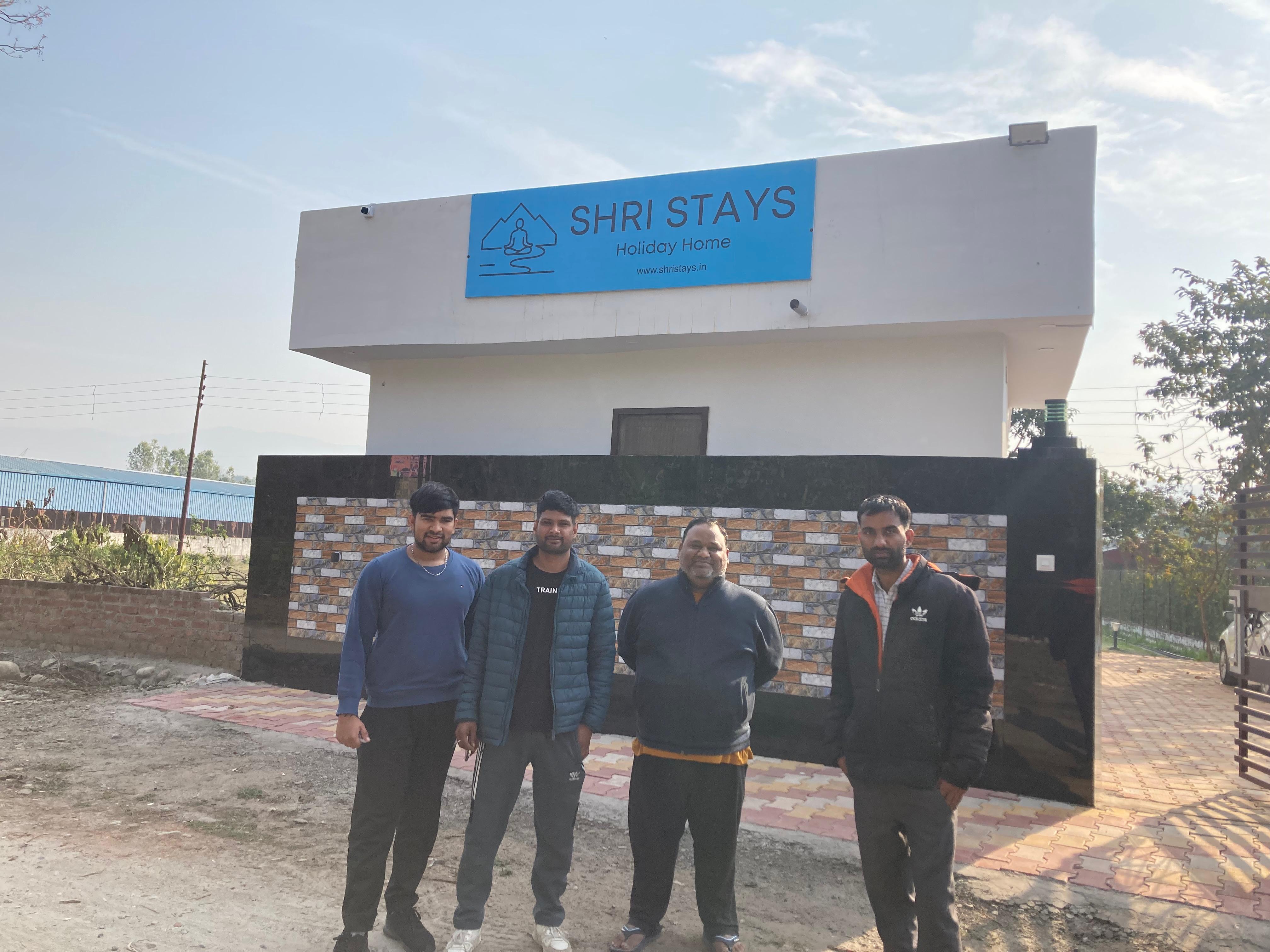 Happy guests at Shri Stays