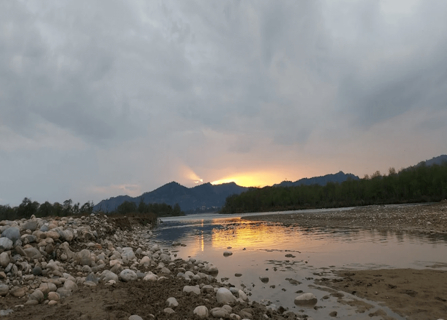 Sunset Views from Private Resort